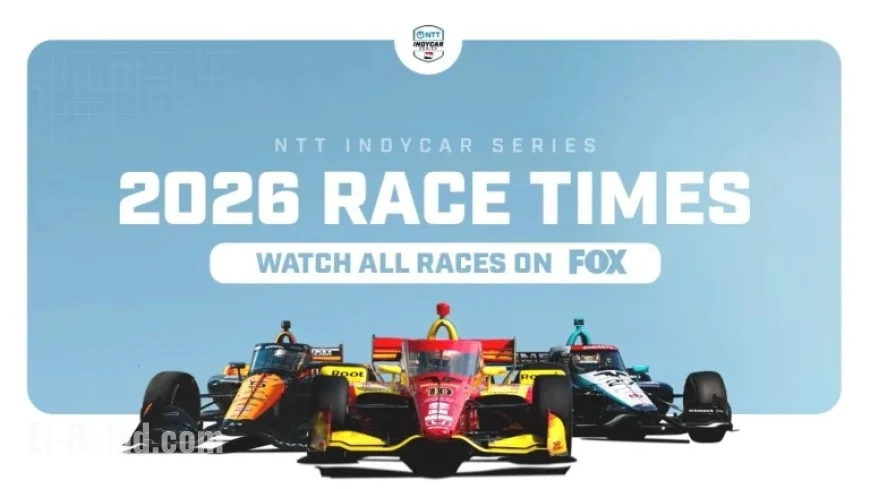FOX Sports, INDYCAR Announce 2026 Race Broadcast Schedules