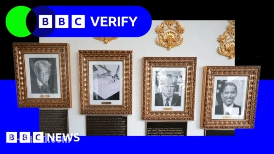 White House Plaques Scrutinized for Targeting Former US Presidents