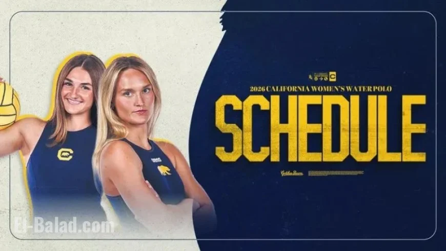 2026 Cal Women’s Water Polo Schedule Released