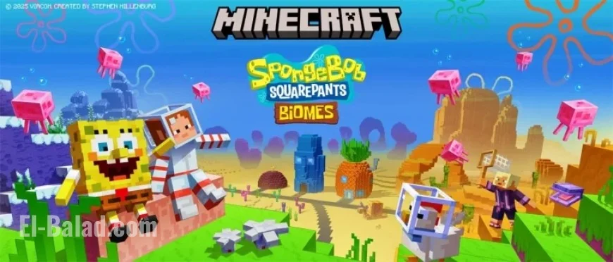 Explore SpongeBob SquarePants Biomes in Minecraft