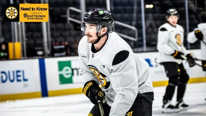 Essential Preview: Bruins Face Off Against Oilers