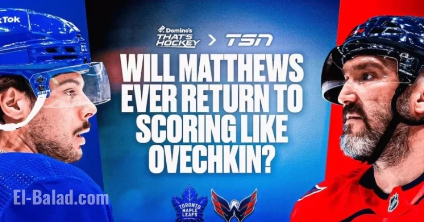Can Matthews Rediscover Ovechkin’s Scoring Touch?