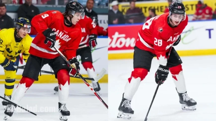 McKenna and Martin Build Canada’s Premier World Junior Championship Line