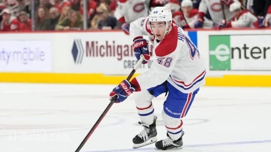 Canadiens’ Hutson Demonstrates Readiness for Increased Responsibility