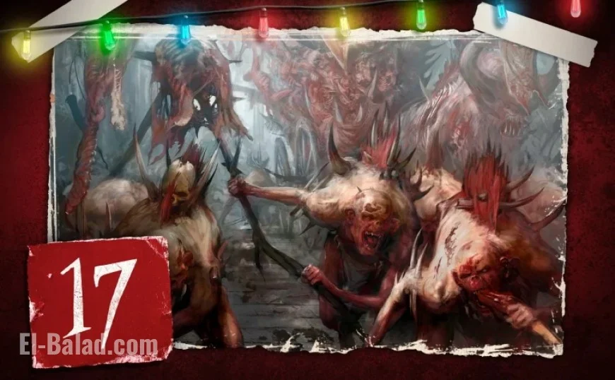 Day 17: Feast with Flesh-eater Courts in Grotmas Calendar Festivities