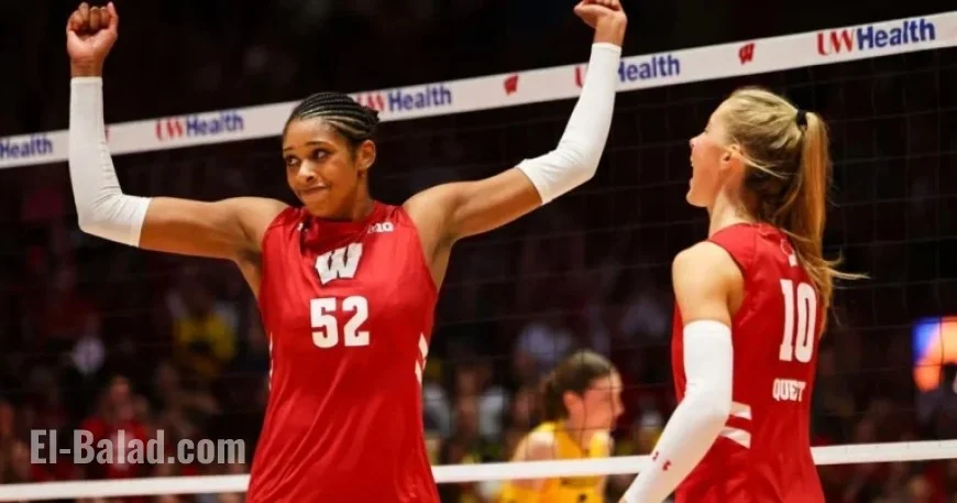 Carter Booth’s Viral Moment Sparks Wisconsin Volleyball’s Rally