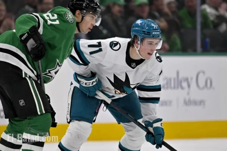 Stars Confront Celebrini Amidst Surprising Sharks Performance