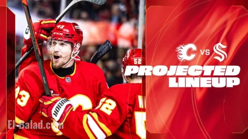 Flames vs. Kraken: Predicted Lineup Revealed