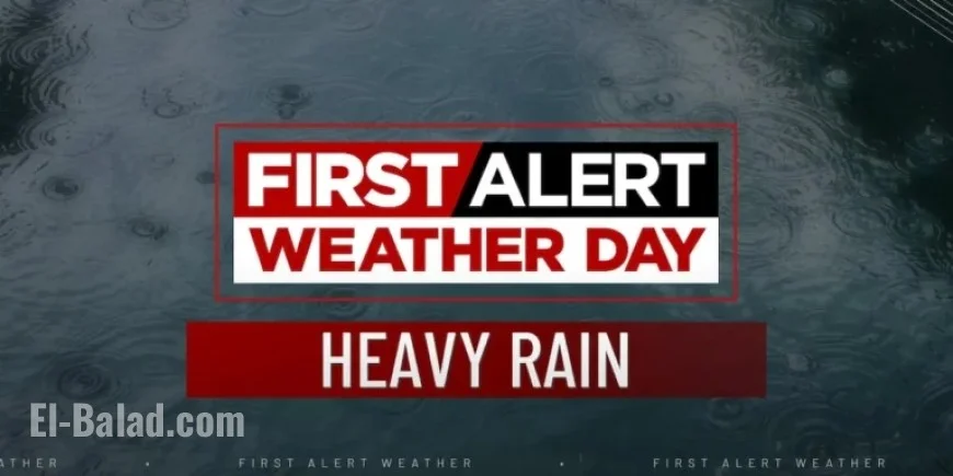 Tonight’s Heavy Rain Diminishes