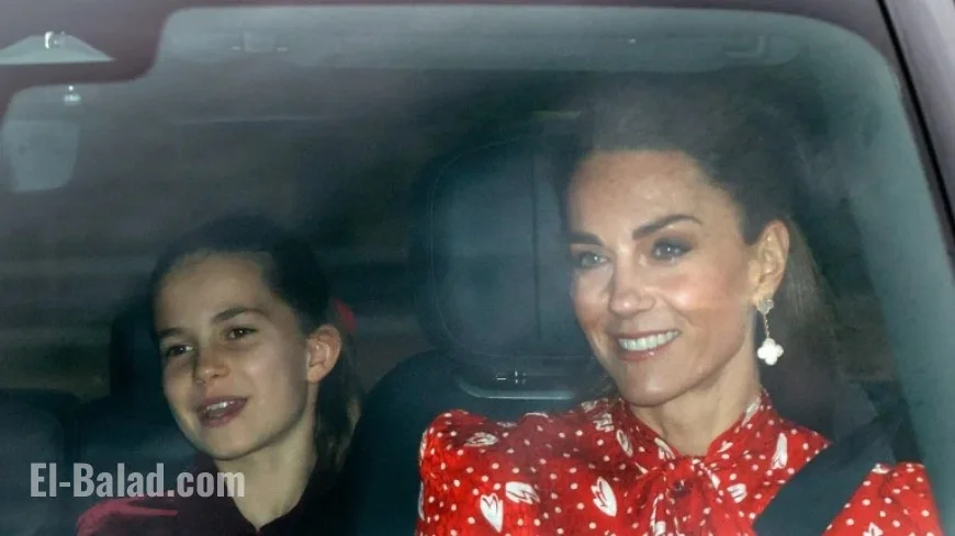 Kate Middleton Revives Classic Dress at Buckingham Palace Holiday Lunch