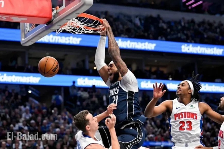 Detroit Pistons’ Duncan Robinson Exits Game Against Mavericks Due to Injury