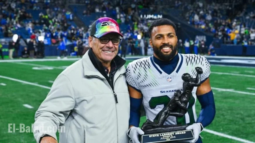 Julian Love Wins 2025 Steve Largent Award