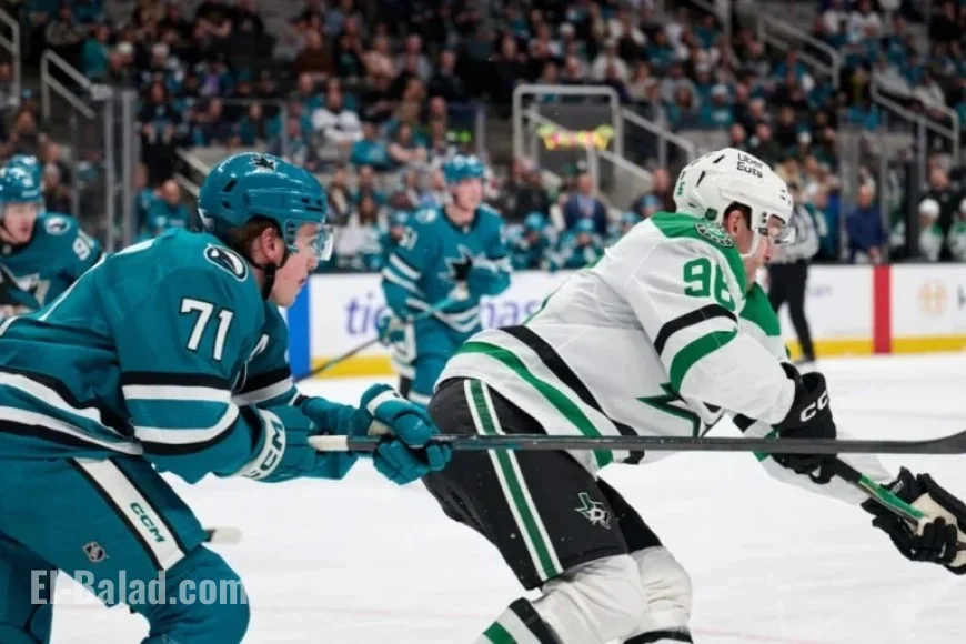 Rantanen Shines, Johnston Impresses, Bold Goalie Steers Sharks Win