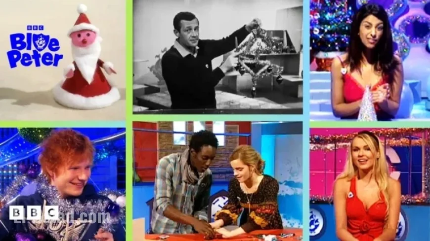Explore Classic Blue Peter Christmas Crafts!