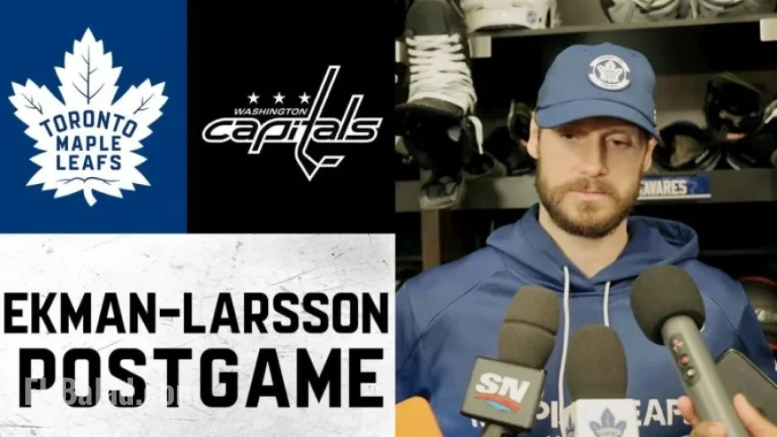 Oliver Ekman-Larsson Shines in Washington Capitals Post-Game, December 18, 2025