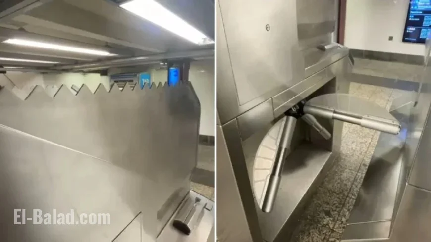 MTA Installs Spikes and Paddles to Deter NYC Subway Fare Evasion