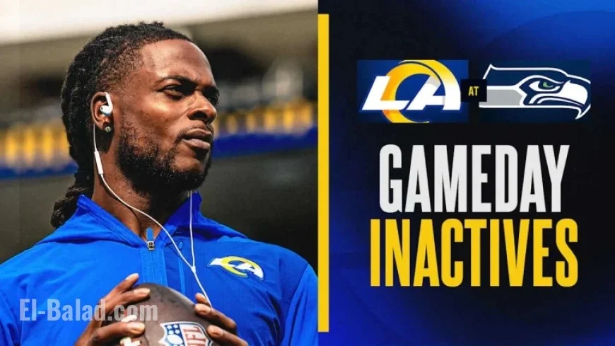 Rams’ Week 16 Inactives: Adams and Witherspoon Miss Seahawks Clash