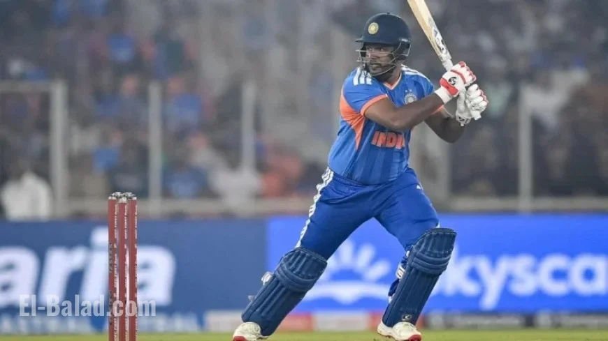 Sanju Samson Achieves 1000 T20I Runs in IND vs SA 5th Match