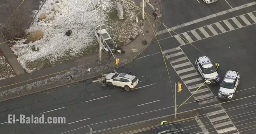 Mississauga Collision Injures Two Drivers in Two-Car Crash