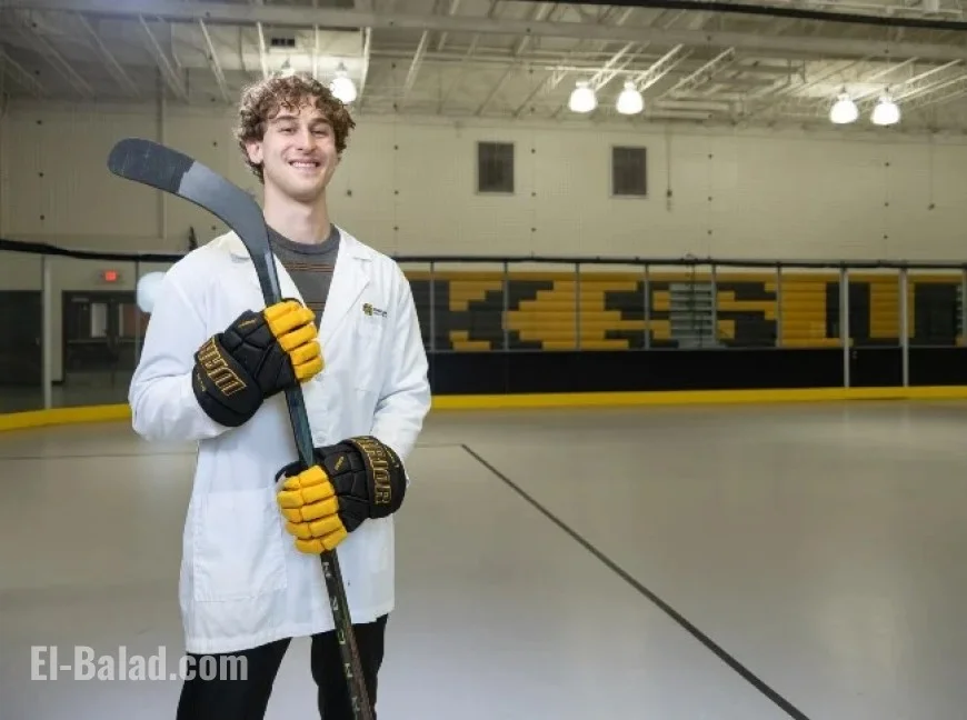 Hockey and Science Propel Student to a Thriving Research Community