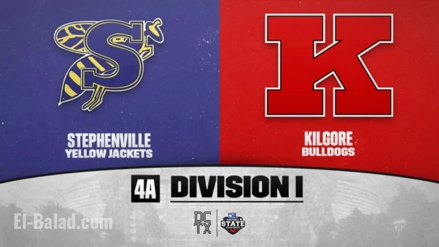 Stephenville and Kilgore Face Off in 4A DI State Championship Showdown