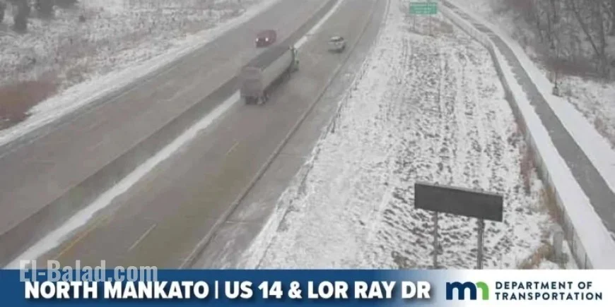 Blowing Snow Creates Hazardous Travel Conditions This Afternoon