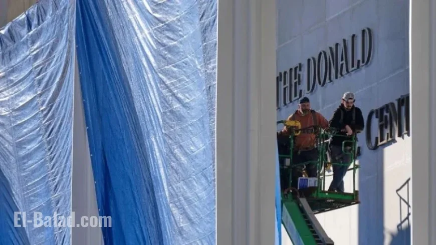 Trump’s Name Now Adorns Kennedy Center Signage