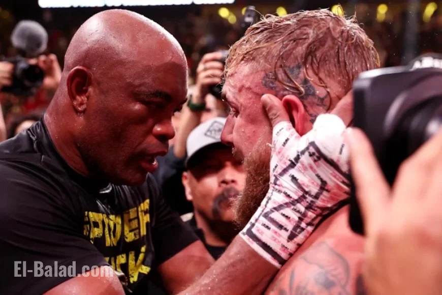 Anderson Silva Reacts as Jake Paul Challenges Anthony Joshua