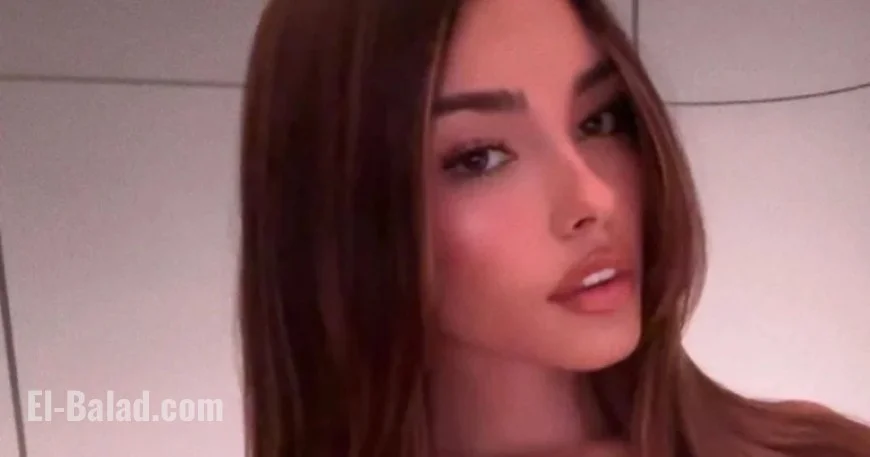 Madison Beer Stuns in Lace Bra and Minidress Selfie