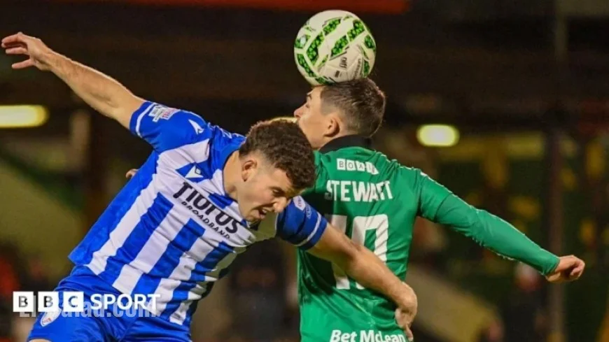 Glentoran Battles Coleraine in Irish Premiership Showdown