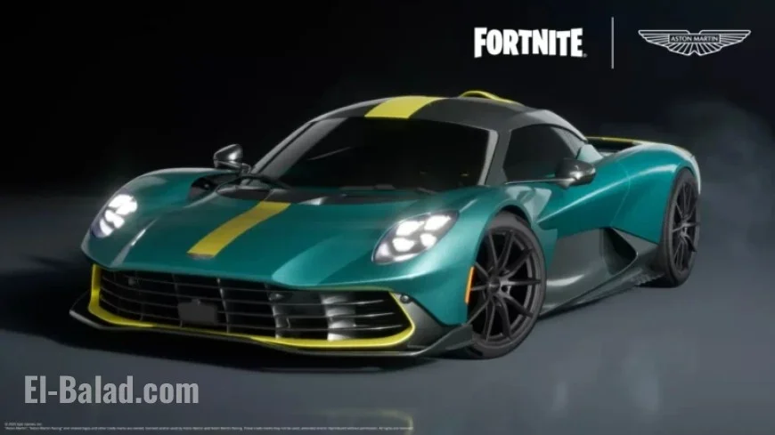 Aston Martin Unleashes Ultimate Supercar for Fortnite and Rocket League Players
