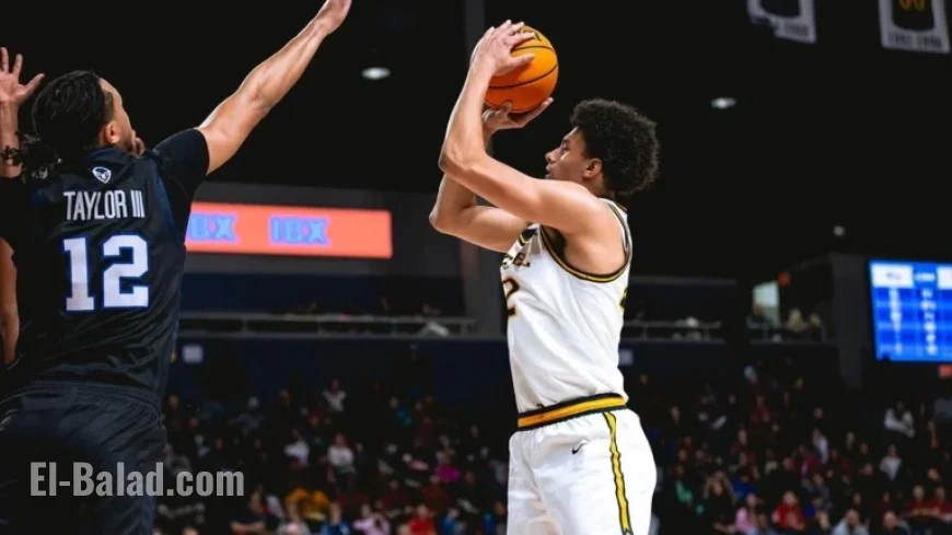 Men’s Basketball Hosts Mount Saint Mary’s in Homestand Matchup