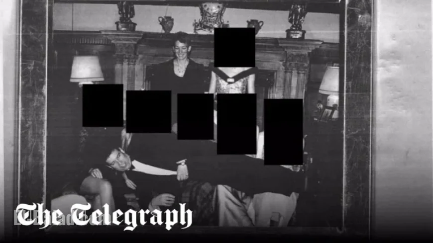 Andrew Spotted Reclining with Five Women in Epstein Documents