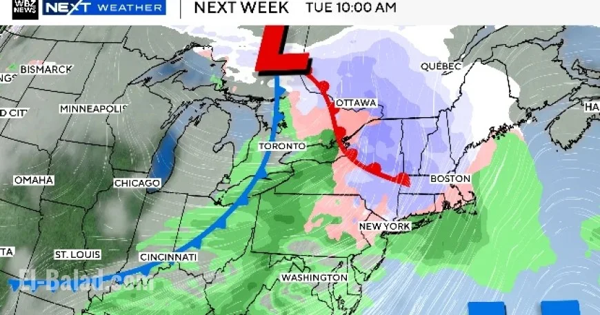 Snowfall Forecast: Massachusetts Could See a White Christmas Tuesday
