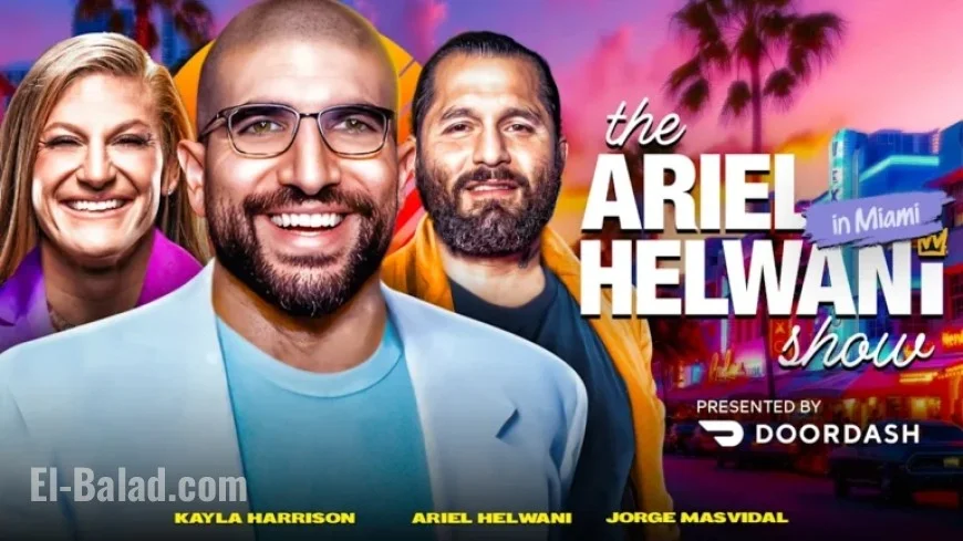 Jorge Masvidal and Kayla Harrison Live on The Ariel Helwani Show