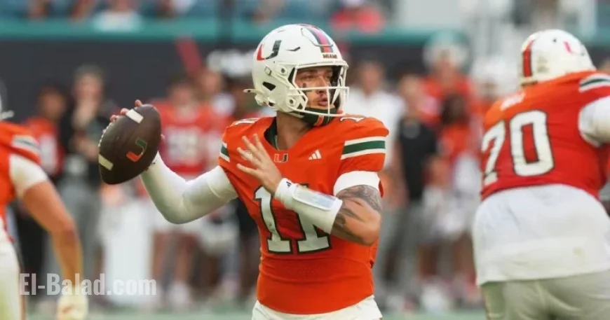 Miami Aims to Upset Texas A&M in College Football Playoff Opener