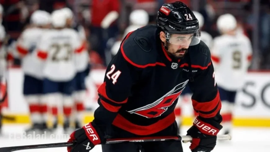 Brind’Amour: Seth Jarvis Sidelined After Collision with Panthers’ Post