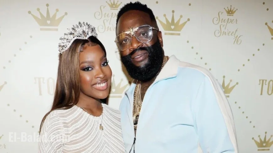 Rick Ross’ Daughter, 24, Urges Him to ‘Slow Down’ on Youthful Antics