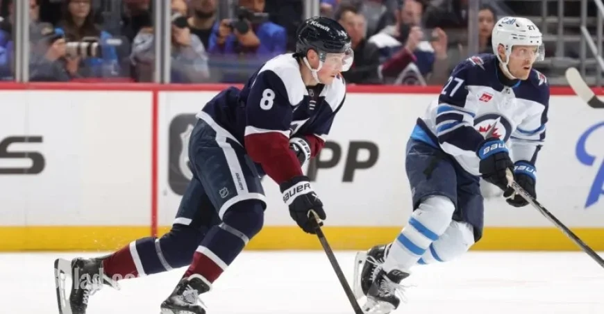 Colorado Avalanche Face Off Against Winnipeg Jets at 7:00 p.m. MT