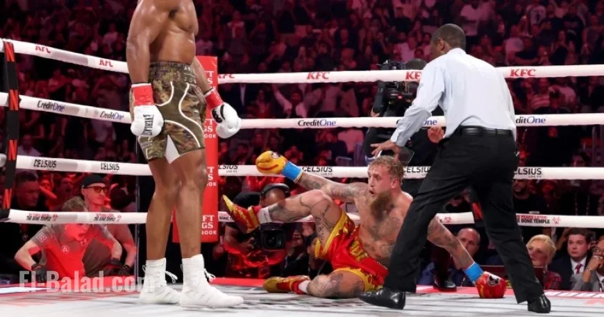 Anthony Joshua Defeats Jake Paul with Sixth-Round Knockout