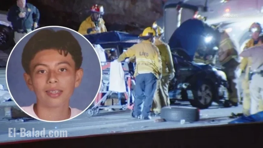 Family Mourns 13-Year-Old Bryan Ceja Killed in Sylmar Freeway Crash