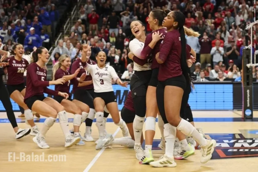 Texas A&M Volleyball Sweeps No. 1 Pitt, Advances to National Championship