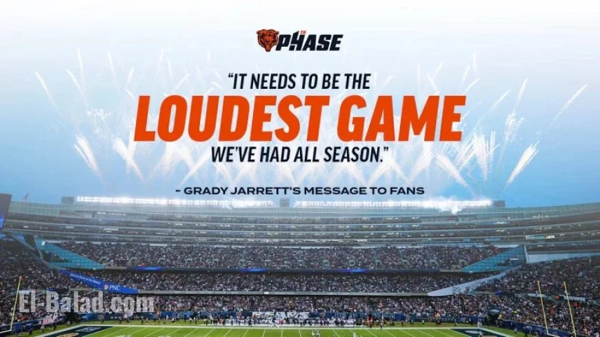 Bears Call Fans to Energize Soldier Field for Saturday’s Game Against Packers