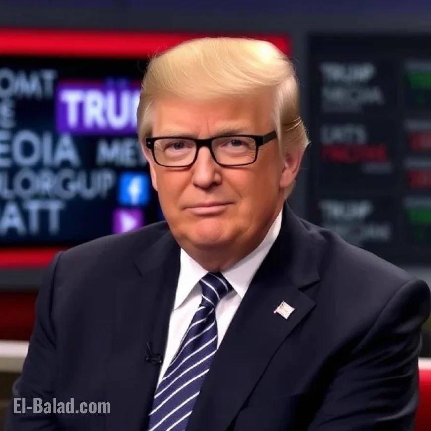 Trump Media Soars 42% Amid $6 Billion Merger Announcement