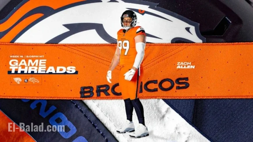 Broncos Don Sunset Orange Jerseys for Week 16 Clash with Jaguars