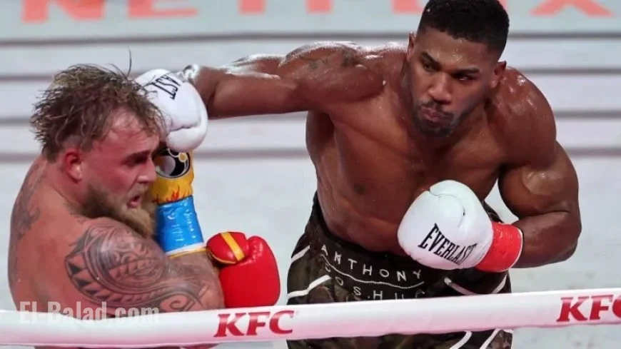 Anthony Joshua Defeats Jake Paul in 6th Round Heavyweight Knockout Victory