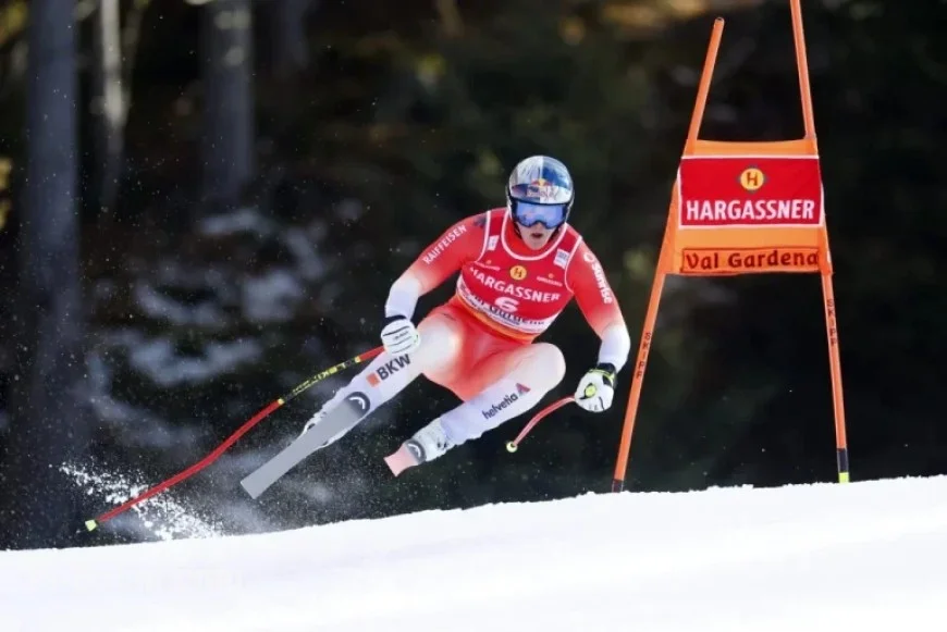 Von Allmen Triumphs in Thrilling Val Gardena Downhill Victory