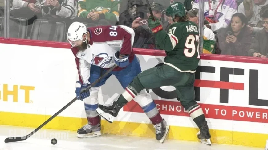 Wild Pursue 8th Straight Win Against Avalanche in NHL Clash