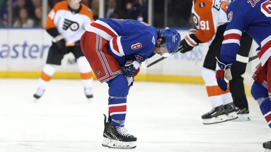 Rangers’ Miller Sidelined by Upper-Body Injury: NHL Update