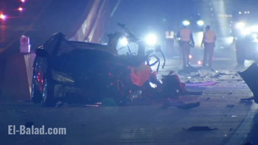 Fatal Semi-Truck Crash Shuts Down Northbound 5 Freeway in Pacoima